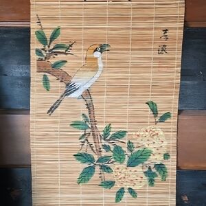 Bamboo Bird Wall Hanging